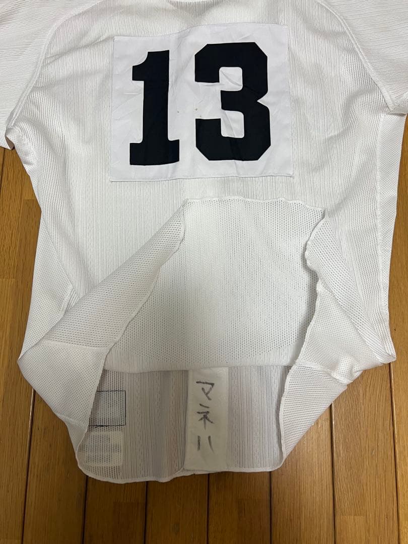 三重高校　第88回全国高校野球選手権大会使用　甲子園ユニフォーム　背番号付き