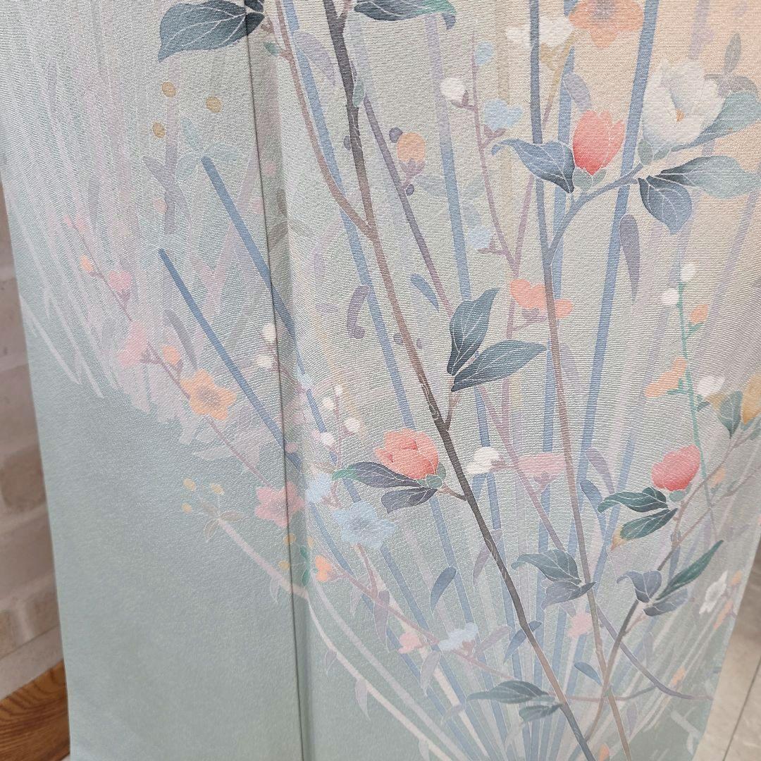 訪問着 4点フルセット、着物 袋帯、帯締め、帯揚げ