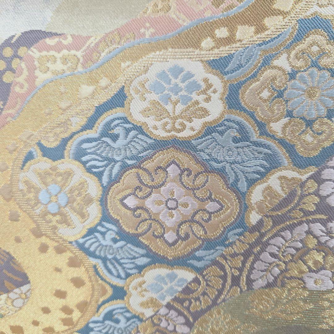 訪問着 4点フルセット、着物 袋帯、帯締め、帯揚げ