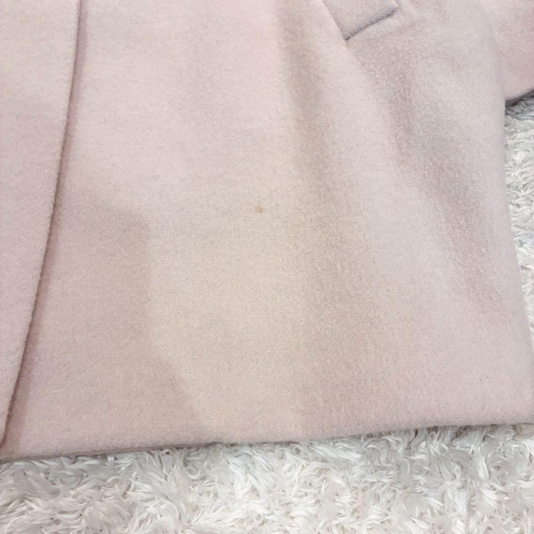 美品✨希少✨エンフォルド　ショートビーバーボックスコクーンコート　ベージュ