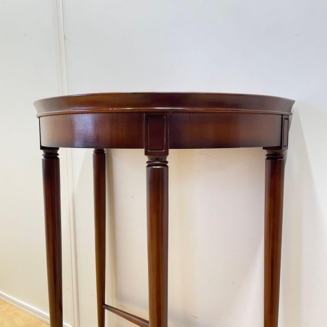 ltm アンティーク調 コンソール 花台 サイドテーブル 飾り台 木製