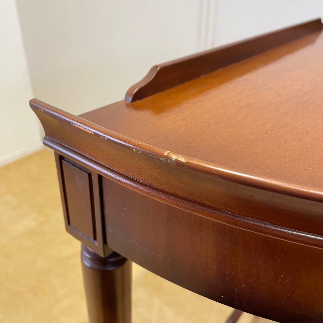 ltm アンティーク調 コンソール 花台 サイドテーブル 飾り台 木製