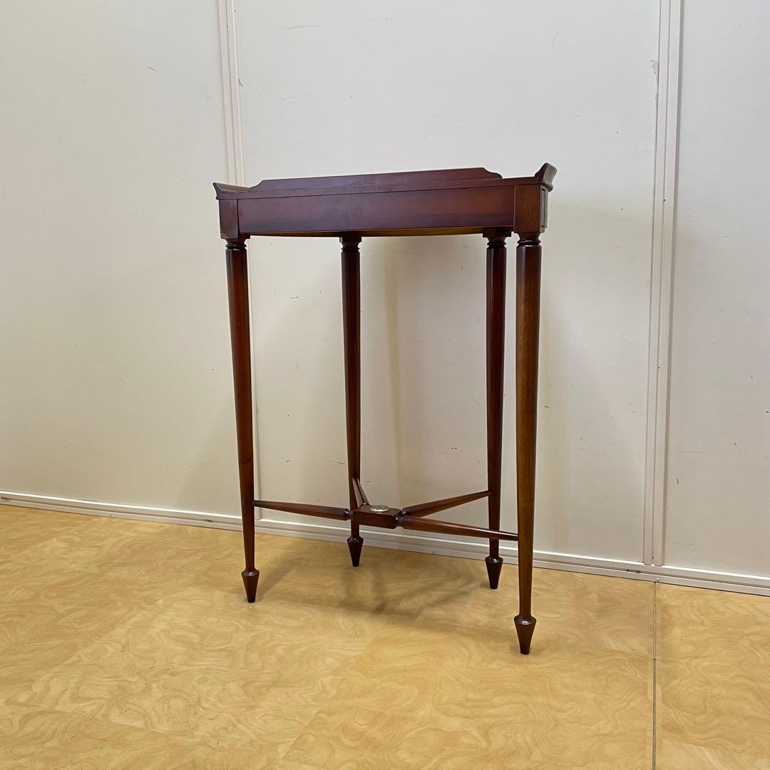 ltm アンティーク調 コンソール 花台 サイドテーブル 飾り台 木製