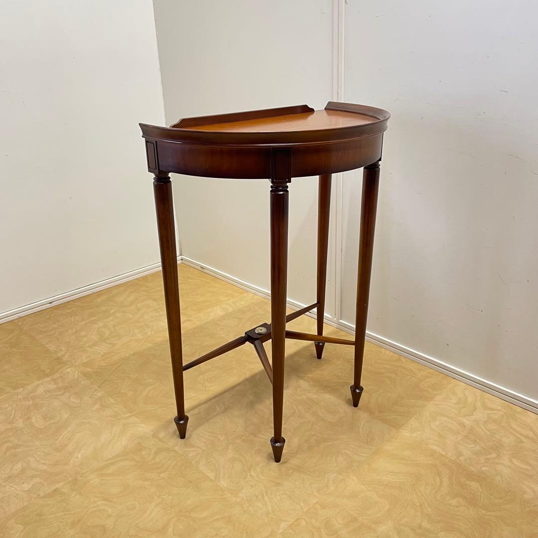 ltm アンティーク調 コンソール 花台 サイドテーブル 飾り台 木製