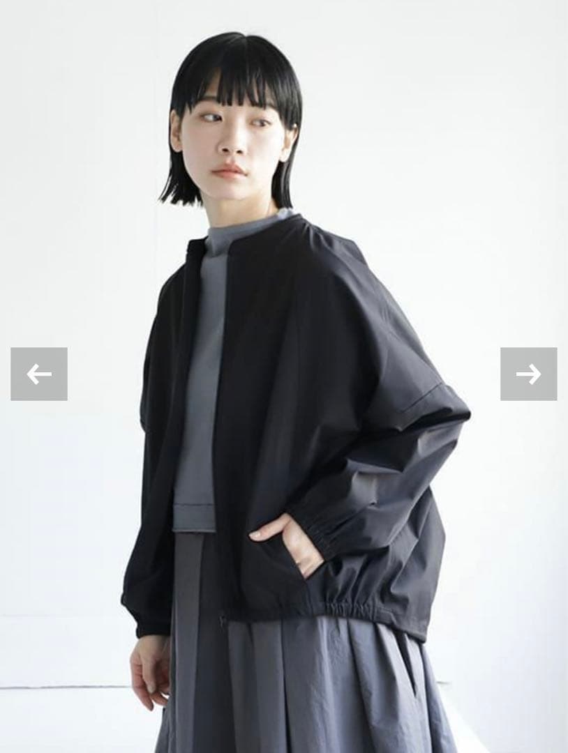 なお様　a.depeche ドルマンスリーブブルゾン