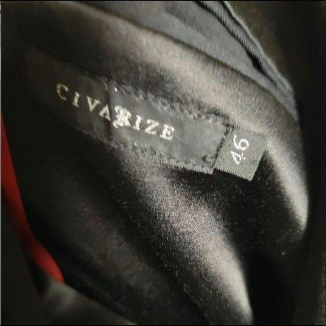 civarize V系　ロック 　　ライダース　ドレープ　ロング　hjm