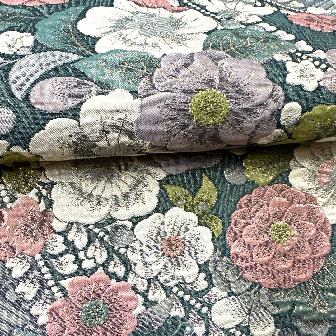 専用帯6320 ●やまと誂製 高級 正絹 六通 袋帯 辻ヶ花