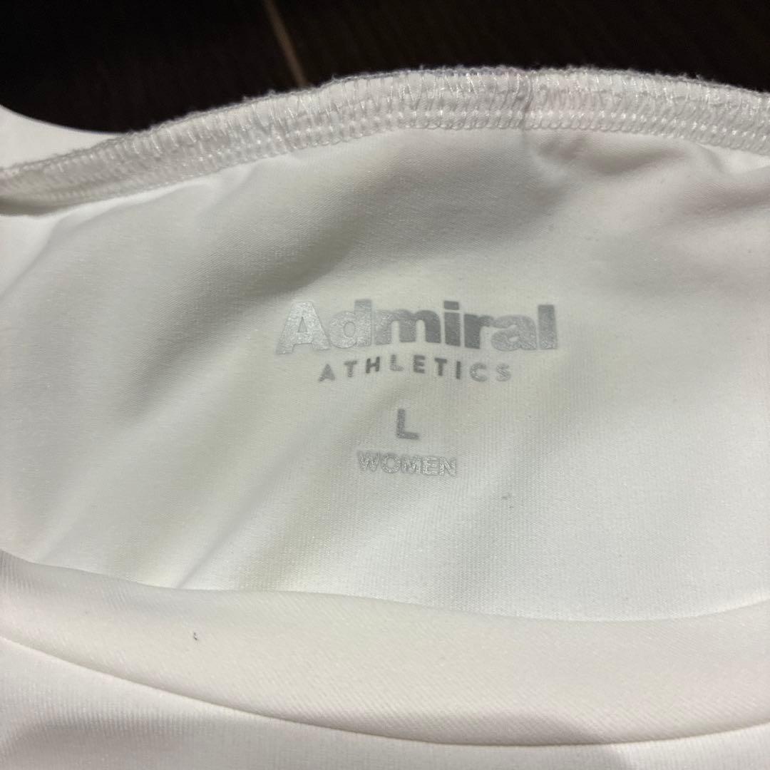 Admiral テニスウェア Lサイズ 白水色