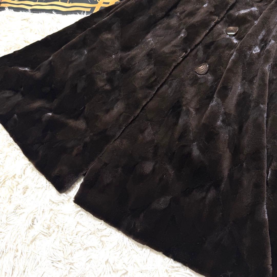 総丈95 裾長180 EMBA ミンク ロング XL ボリューム袖 肘周50