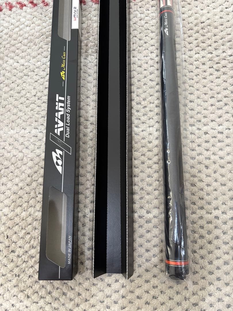 ビリヤードキュー、メッヅ AVANT、AVT-240バットのみ、調整用六角付き