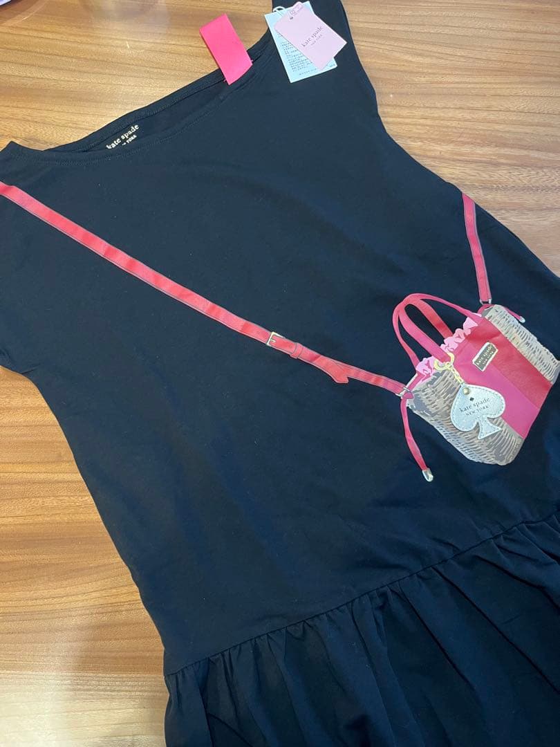 【ケイトスペード】160 ❤︎新品❤︎ フレンチスリーブワンピース 定価16280円