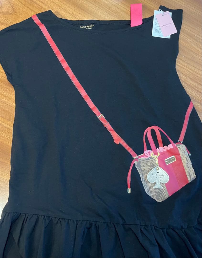【ケイトスペード】160 ❤︎新品❤︎ フレンチスリーブワンピース 定価16280円