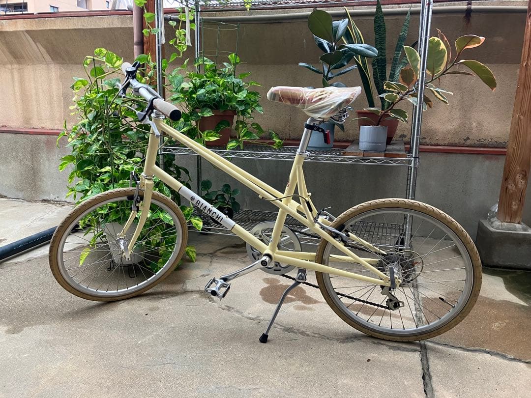 【希少】Bianchi Merlo【ビアンキ メルロー】小径車 室内保管