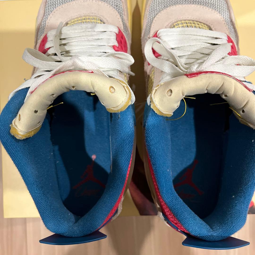 シューズ(男性用) UNION Jordan 4 Guava Ice/Light FusionRed