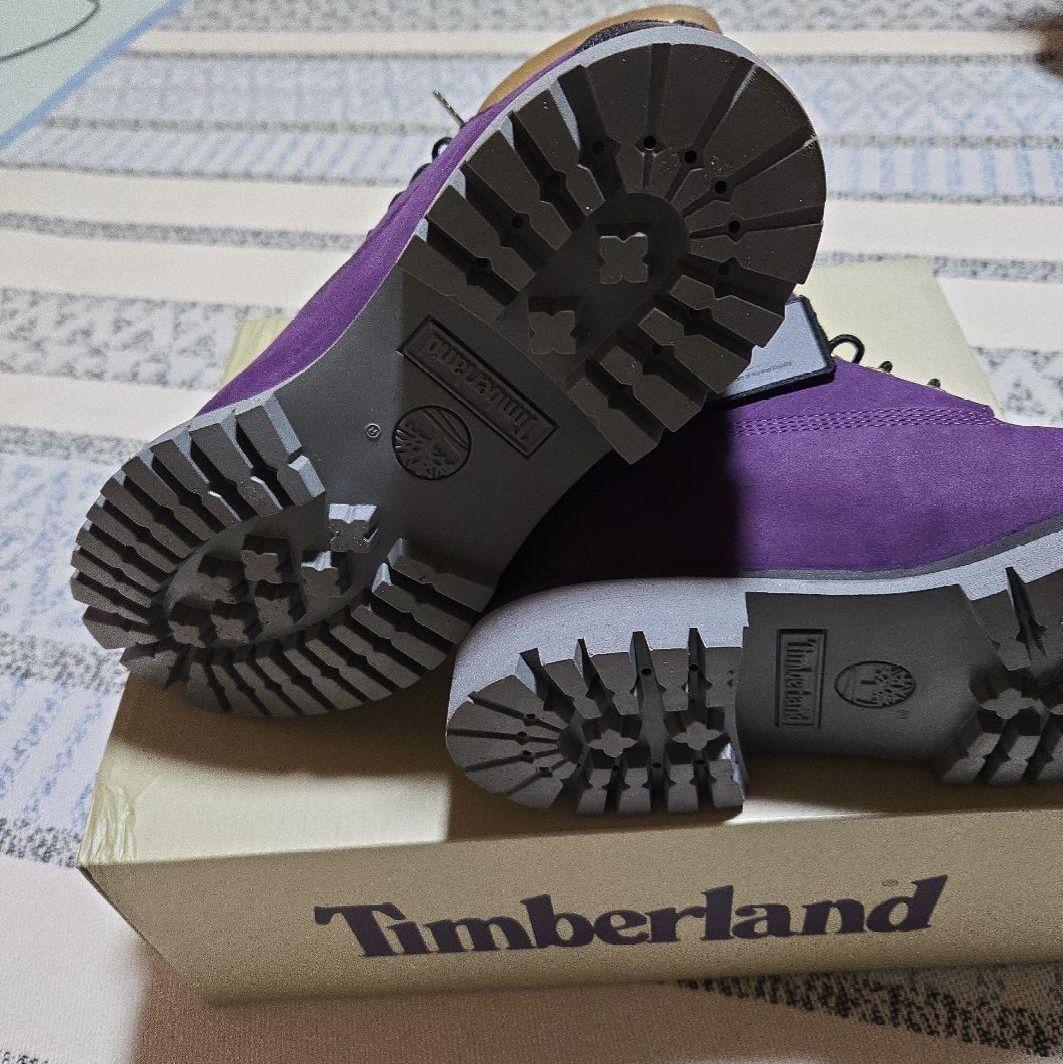 【値下げ可】ティンバーランド ヒップホップ50周年記念モデル　パープル