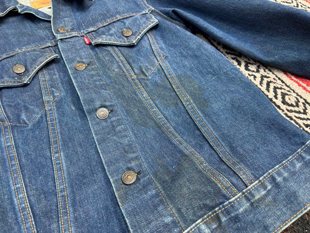 70s LEVI’S 70505 デニムジャケット ケアタグ付き