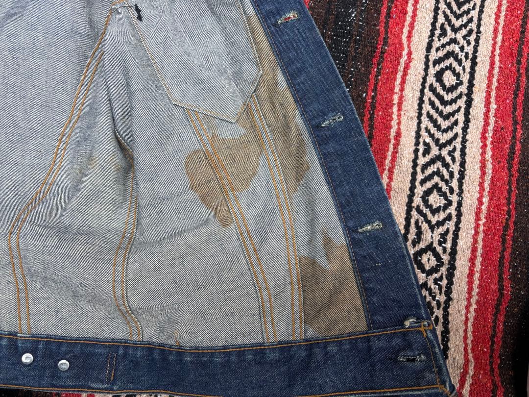 70s LEVI’S 70505 デニムジャケット ケアタグ付き