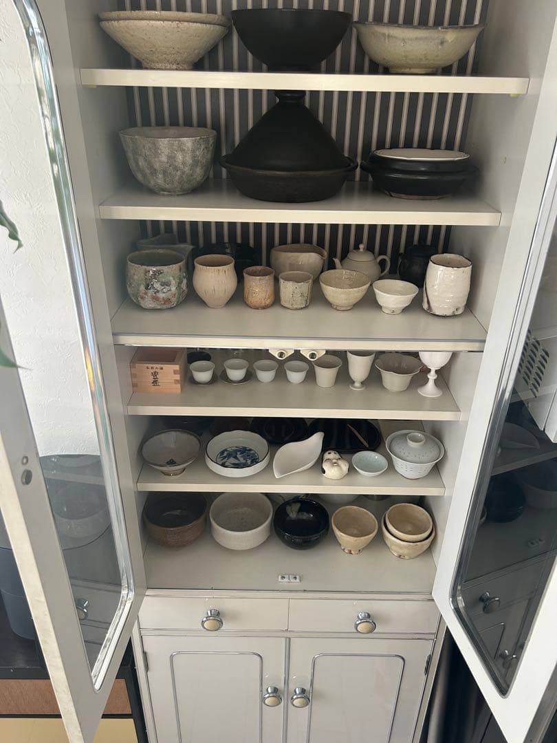 レトロポップ　アーチ型　飾り棚 食器棚 アンティーク 昭和レトロ