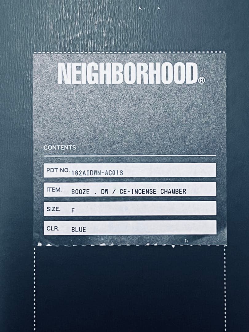 NEIGHBORHOOD 18AW DR.WOO インセンスチャンバー お香たて