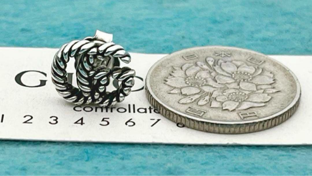 美品‼️GUCCI GGマーモントピアス　片耳‼️