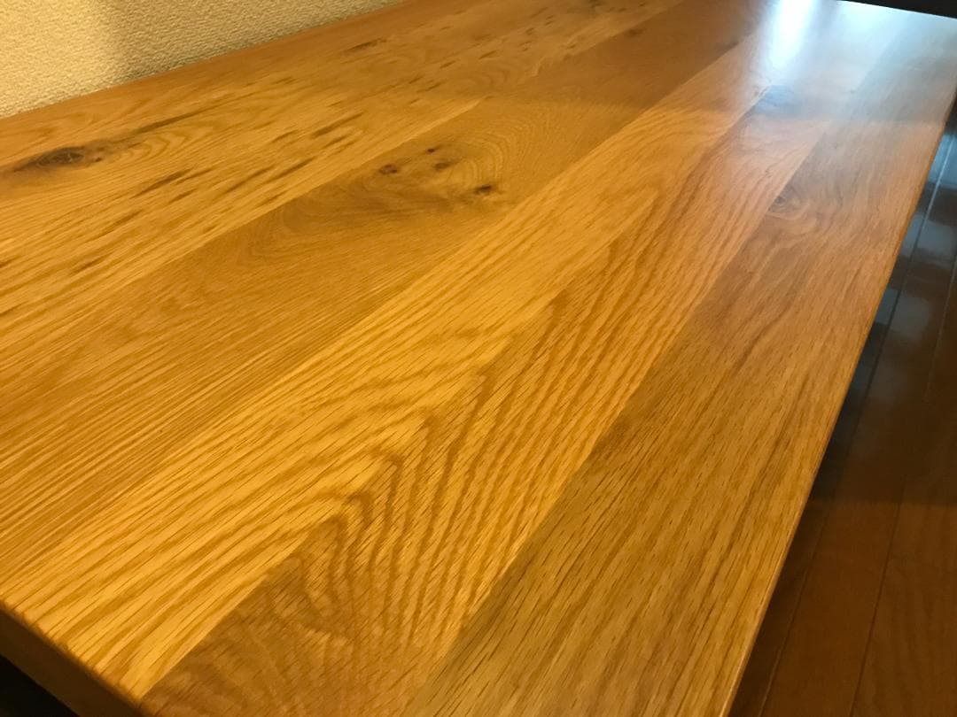 三幸ジャパン LIAN ライアン センター テーブル シェルフ オーク材 無垢材