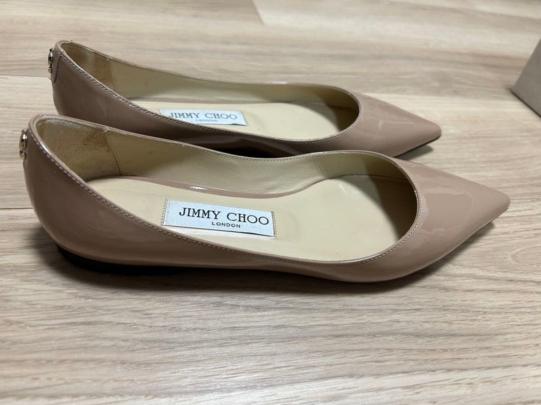 JIMMY CHOO LOVE FLAT 36 バレエピンク