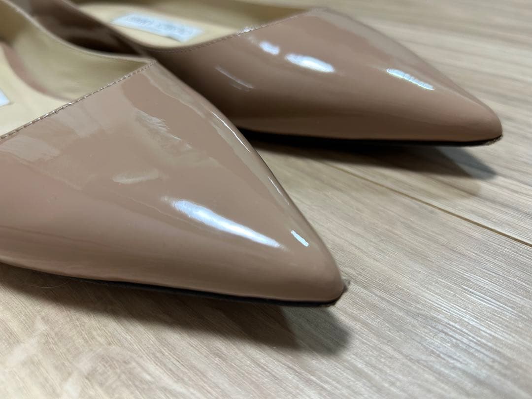 JIMMY CHOO LOVE FLAT 36 バレエピンク