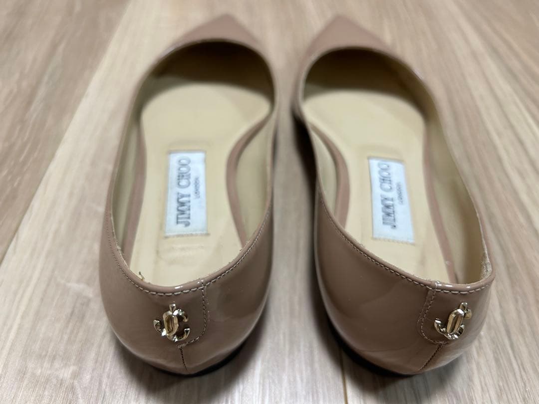 JIMMY CHOO LOVE FLAT 36 バレエピンク