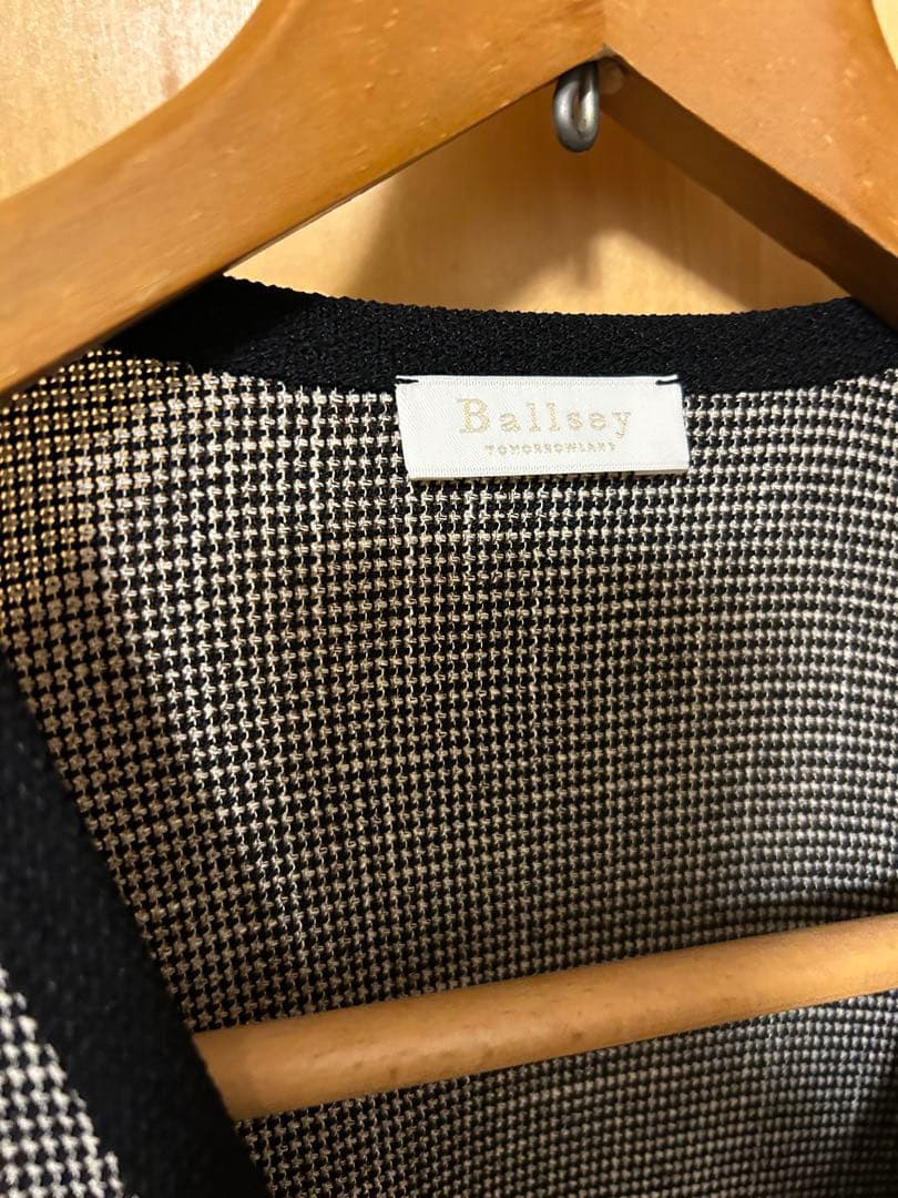 Ballsey ポリエステルレーヨンカラミ Vカラージャケット