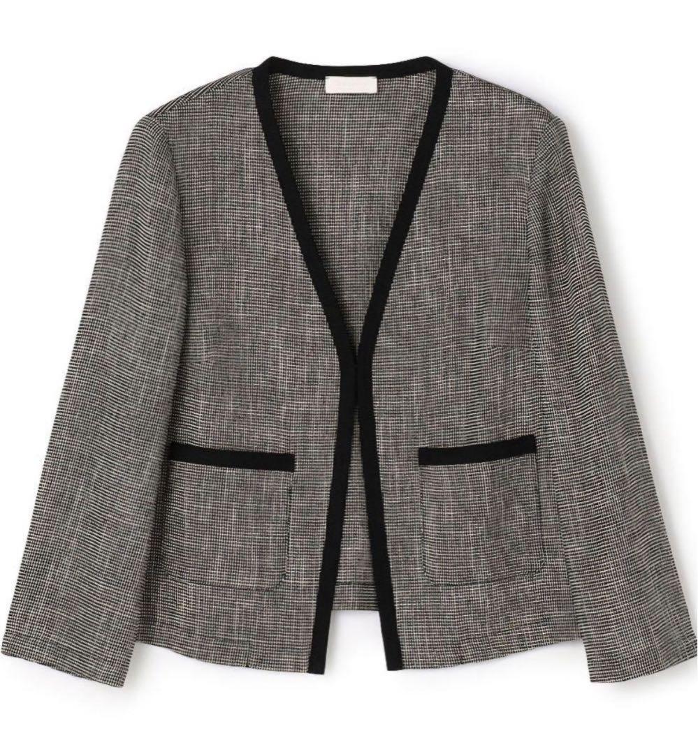 Ballsey ポリエステルレーヨンカラミ Vカラージャケット