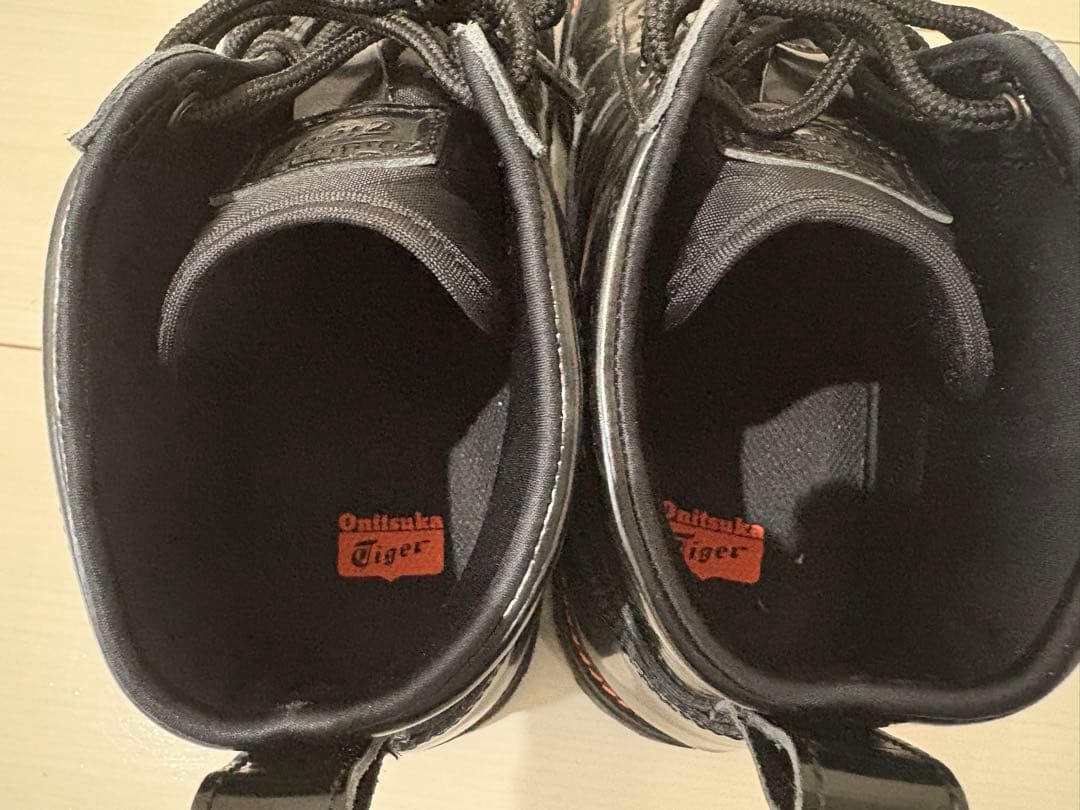 オニツカタイガー　レザーブーツ