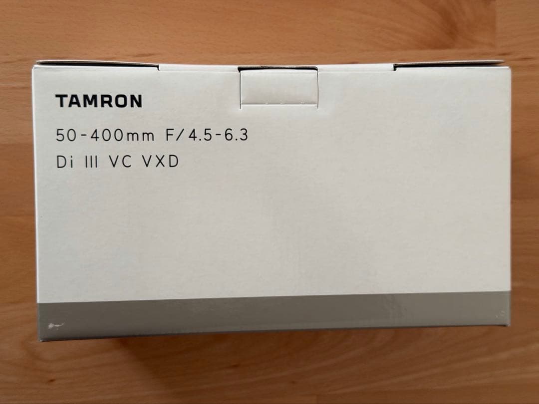 新品未開封 TAMRON 50-400mm F/4.5-6.3 Eマウント