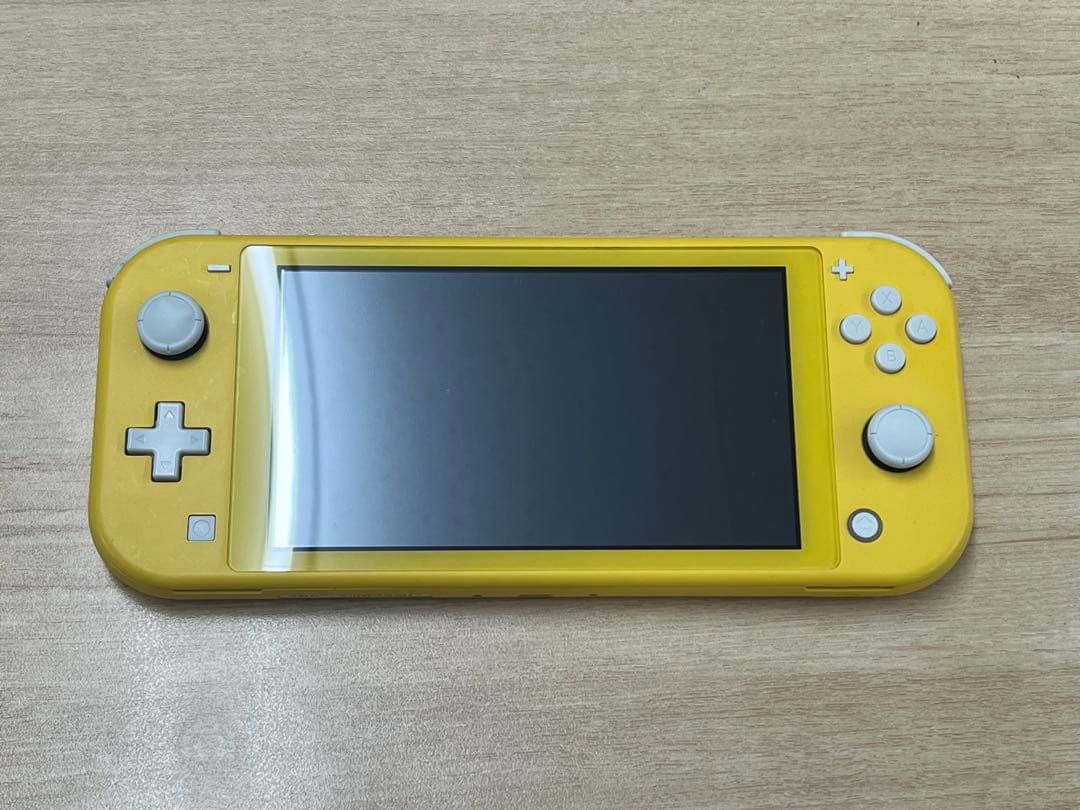Nintendo Switch lite イエロー　本体のみ　訳あり