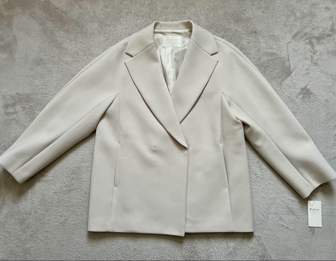 トゥモローランド Ballsey スキューバージャージー ショートコート 36