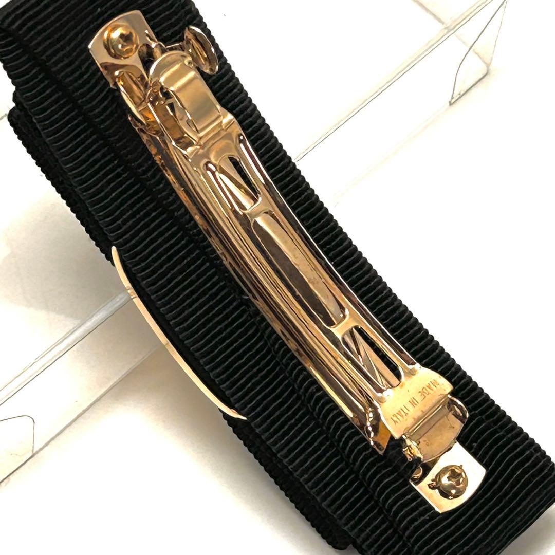 サルヴァトーレフェラガモ バレッタ ヘアアクセサリー ヘアピン ヴァラ リボン