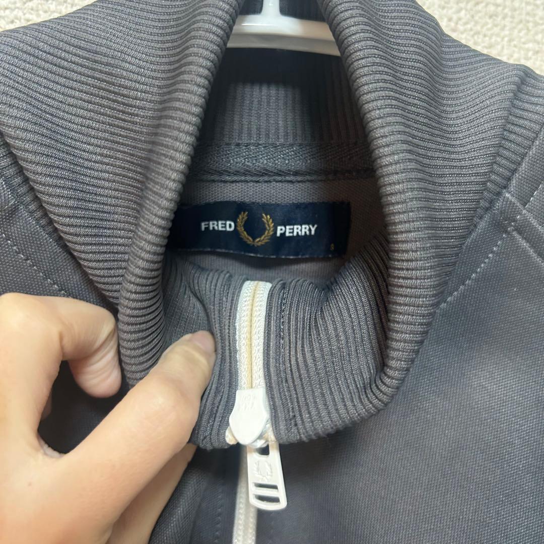 フレッドペリー ジャージ グレー