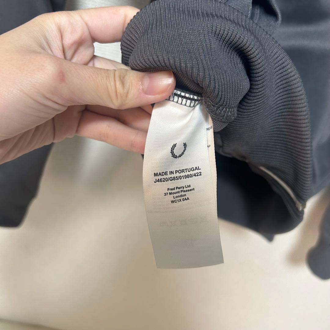 フレッドペリー ジャージ グレー