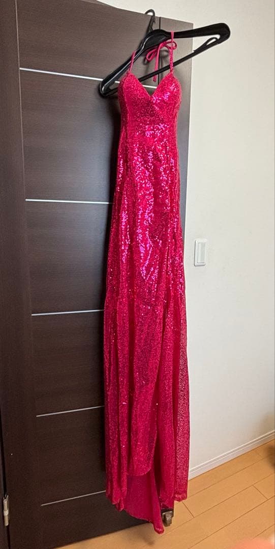 SARA スパンコールドレス XS JBBF フィットモデル　マッスルゲート