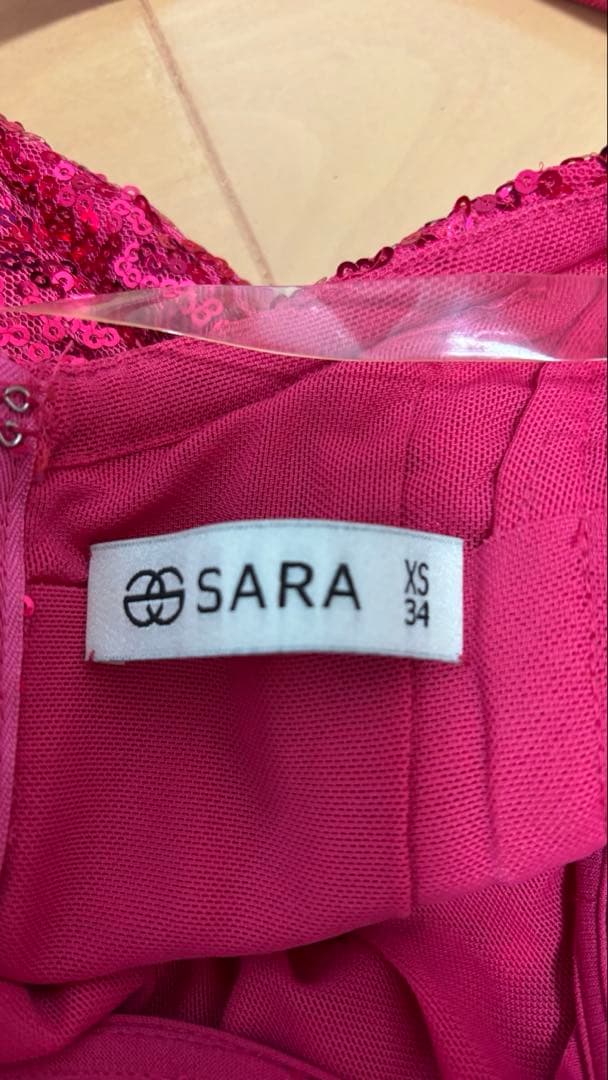 SARA スパンコールドレス XS JBBF フィットモデル　マッスルゲート