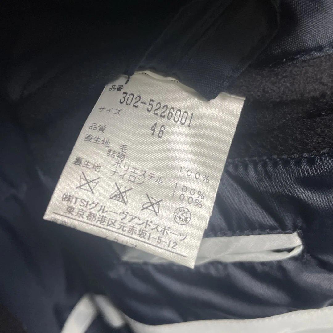 AQUARAMA ネイビー ピーコート サイズ46