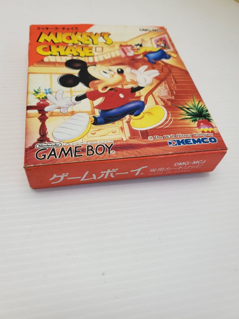 ゲームボーイ　ソフト　ミッキーズチェイス　ミッキー　ディズニー　レア　箱　説明書