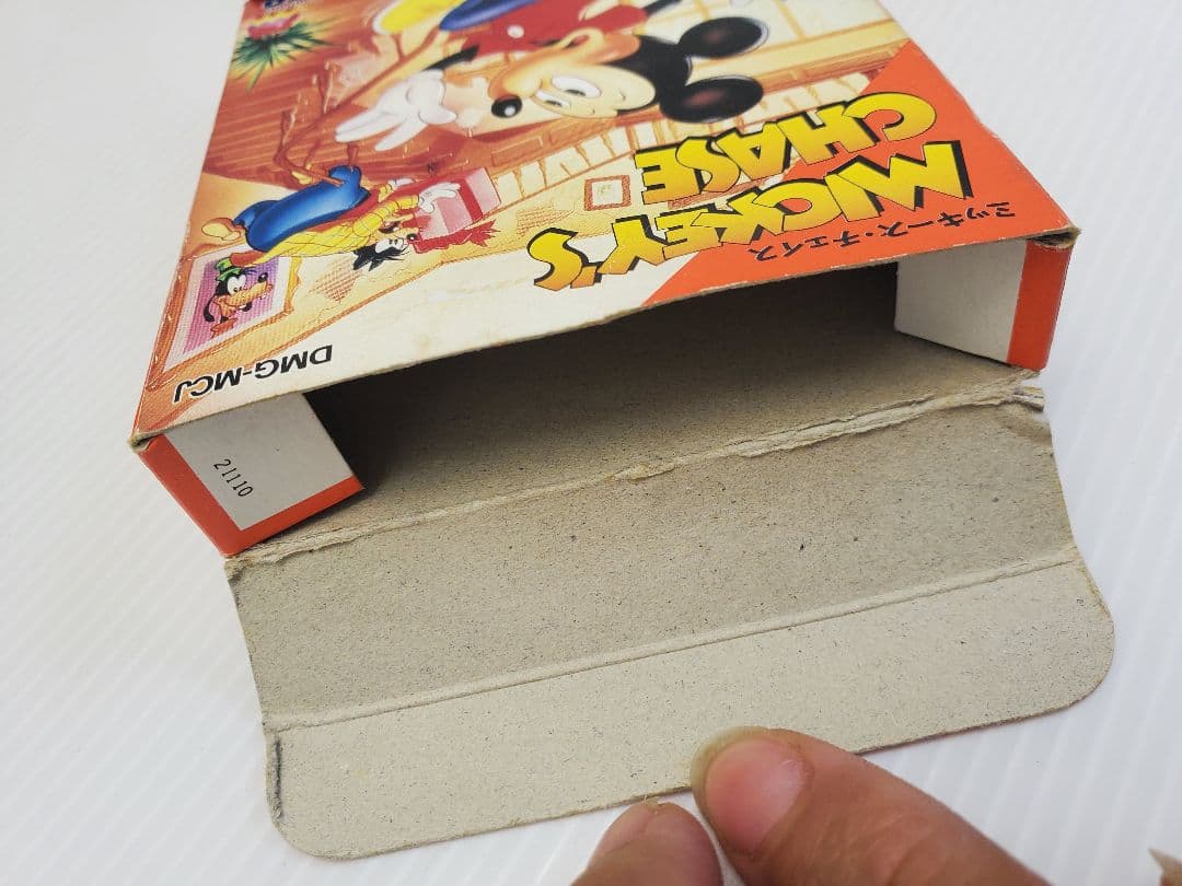 ゲームボーイ　ソフト　ミッキーズチェイス　ミッキー　ディズニー　レア　箱　説明書