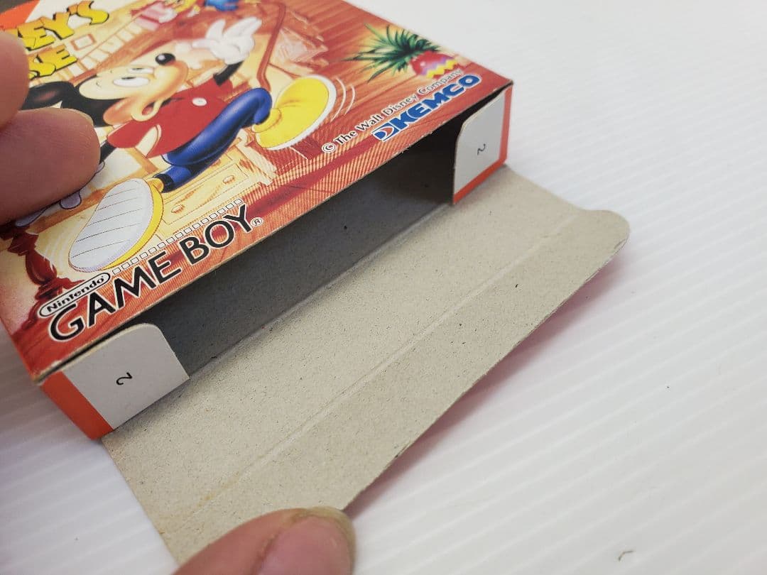 ゲームボーイ　ソフト　ミッキーズチェイス　ミッキー　ディズニー　レア　箱　説明書