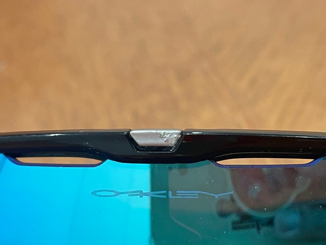 Oakley jawbreaker オークリージョウブレイカーサングラス 黒/青