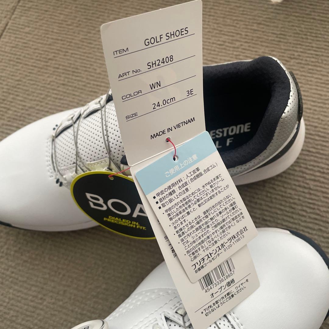 ブリヂストン ゴルフシューズSH2408 24cm