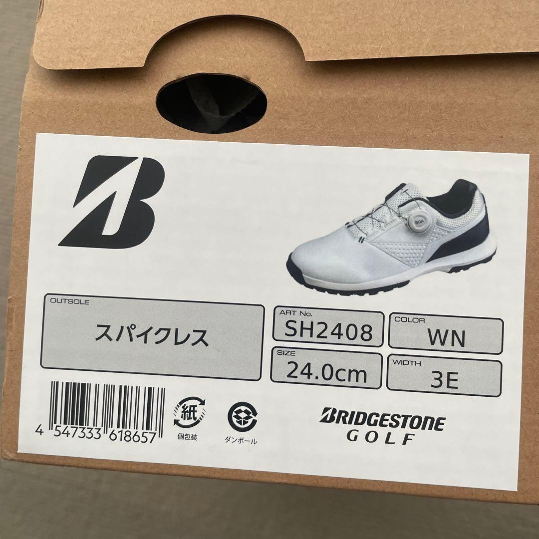ブリヂストン ゴルフシューズSH2408 24cm