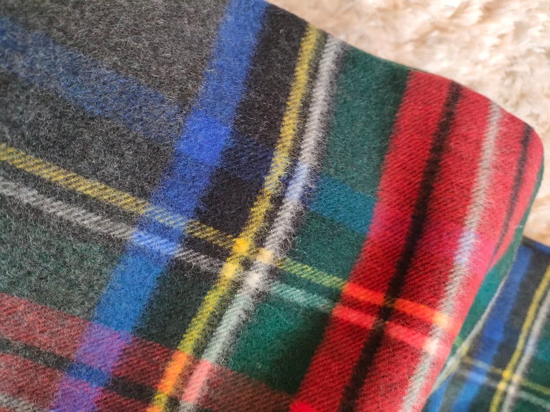 よ*う様 ジョンストンズ　グレー　ストール　大判　美品