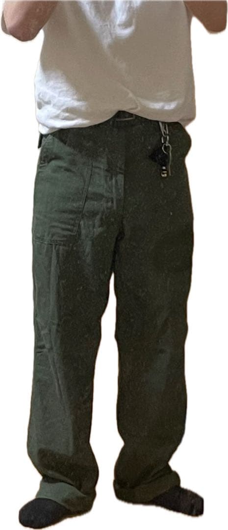 60s実物　og107ベイカーパンツ　ジッパー