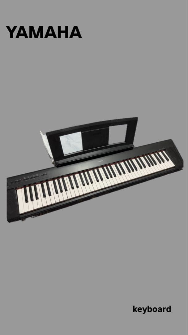 【セット】YAMAHA NP32 76鍵 キーボード　ヘッドホン