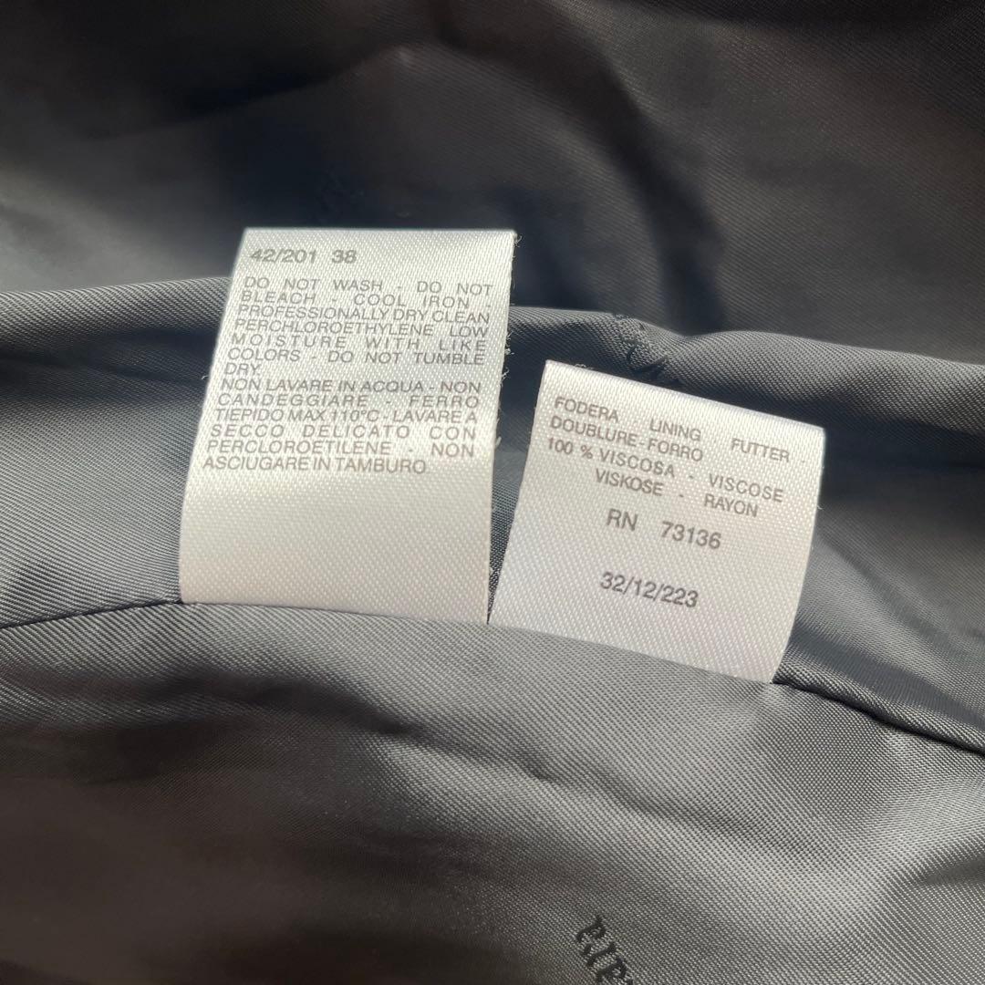 最高級✨️マックスマーラ 白タグ ダブルブレスト カシミヤ チャコールグレー M